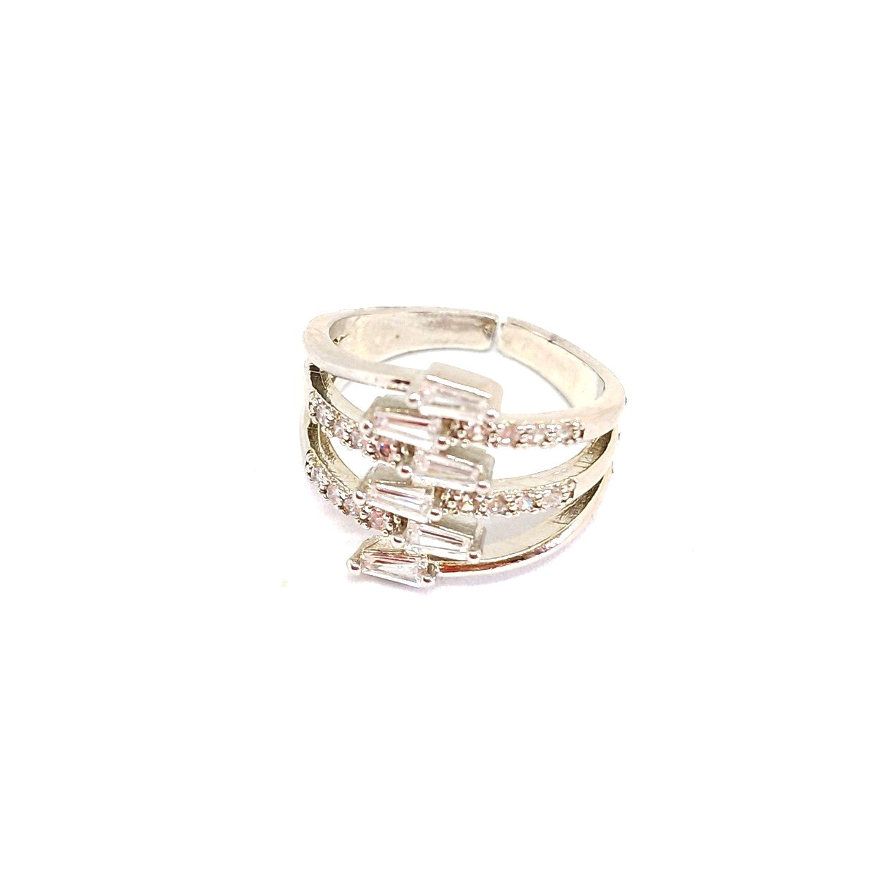 Silver AD Finger Ring