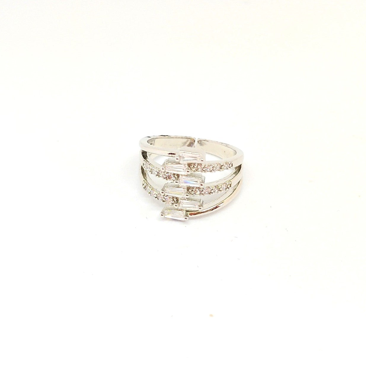 Silver AD Finger Ring