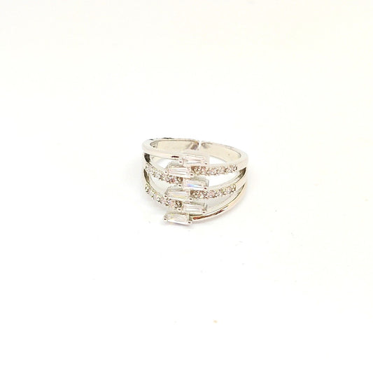 Silver AD Finger Ring